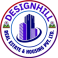 Designhill Real Estate & Housing Pvt. Ltd. official logo featuring a circular design with modern high-rise buildings.